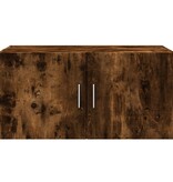 VidaXL Wandkast 80x42,5x40 cm bewerkt hout gerookt eikenkleurig