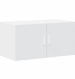 VidaXL Wandkast 80x42,5x40 cm bewerkt hout wit