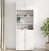 VidaXL Wandkast 80x42,5x40 cm bewerkt hout wit