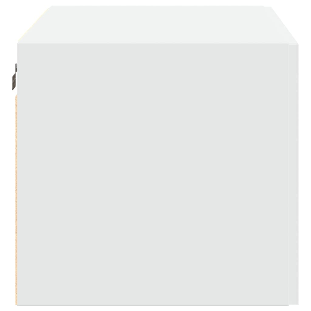 VidaXL Wandkast 80x42,5x40 cm bewerkt hout wit