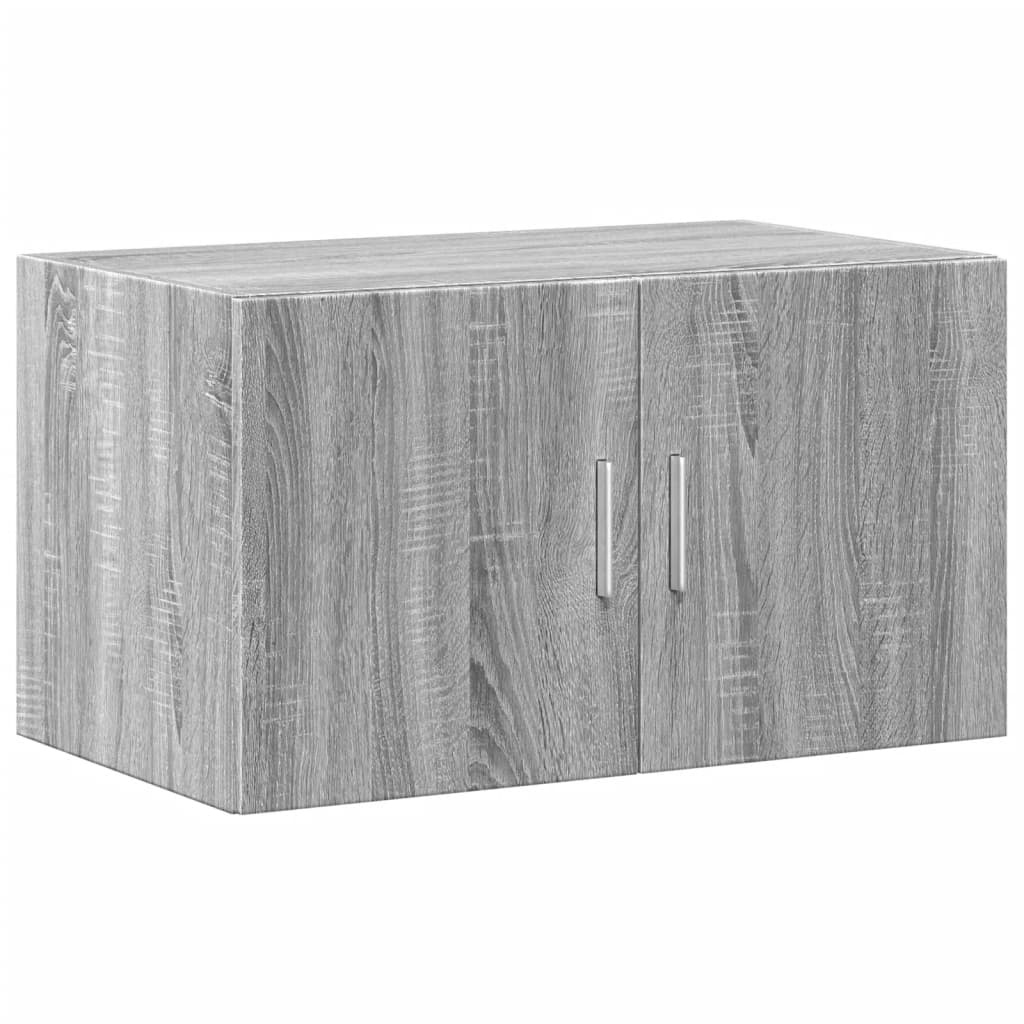VidaXL Wandkast 70x42,5x40 cm bewerkt hout grijs sonoma