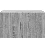 VidaXL Wandkast 70x42,5x40 cm bewerkt hout grijs sonoma