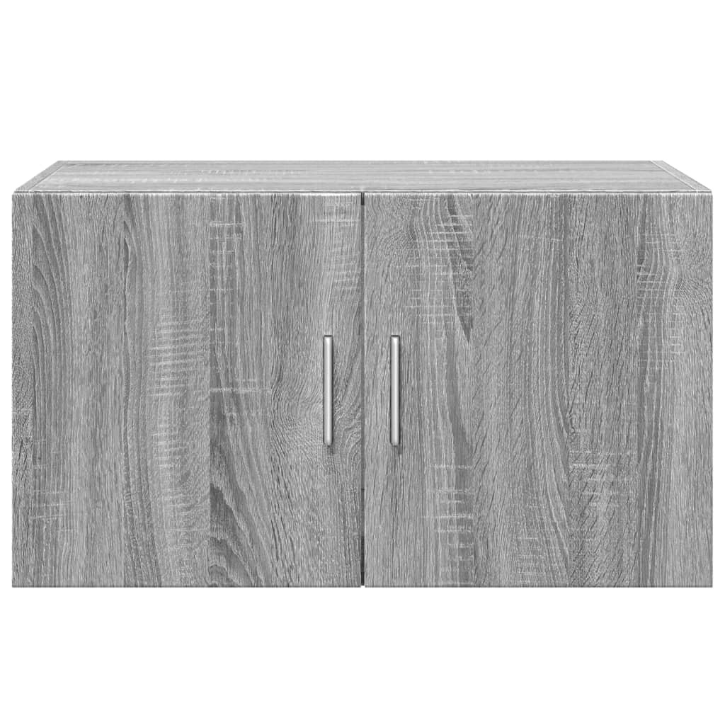 VidaXL Wandkast 70x42,5x40 cm bewerkt hout grijs sonoma