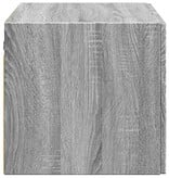 VidaXL Wandkast 70x42,5x40 cm bewerkt hout grijs sonoma