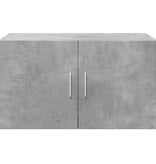 VidaXL Wandkast 70x42,5x40 cm bewerkt hout betongrijs