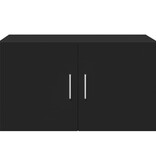 VidaXL Wandkast 70x42,5x40 cm bewerkt hout zwart