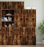 VidaXL Wandkast 50x42,5x40 cm bewerkt hout gerookt eikenkleurig