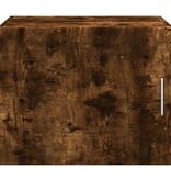 VidaXL Wandkast 50x42,5x40 cm bewerkt hout gerookt eikenkleurig