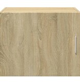 VidaXL Wandkast 50x42,5x40 cm bewerkt hout sonoma eikenkleurig