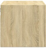 VidaXL Wandkast 50x42,5x40 cm bewerkt hout sonoma eikenkleurig