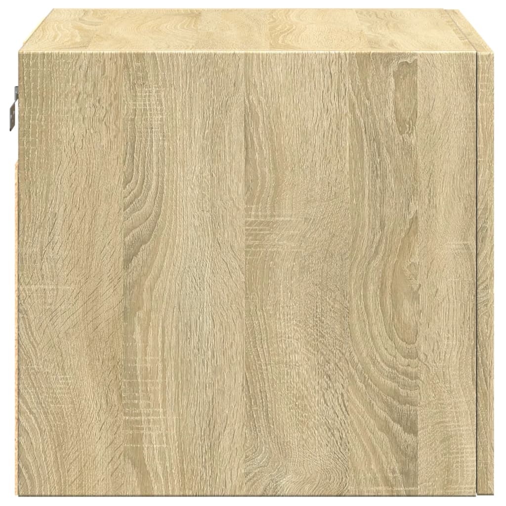 VidaXL Wandkast 50x42,5x40 cm bewerkt hout sonoma eikenkleurig