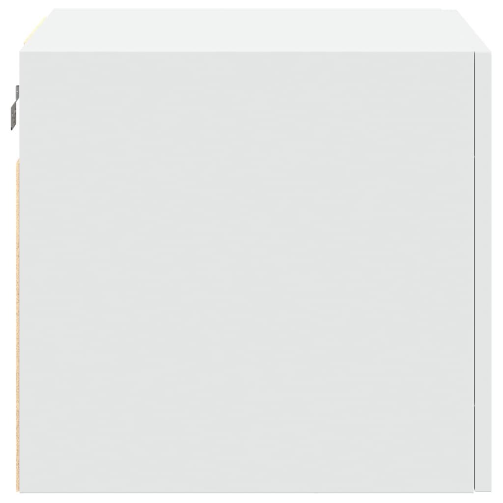 VidaXL Wandkast 50x42,5x40 cm bewerkt hout wit