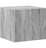 VidaXL Wandkast 45x42,5x40 cm bewerkt hout grijs sonoma eikenkleurig