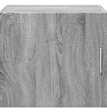 VidaXL Wandkast 45x42,5x40 cm bewerkt hout grijs sonoma eikenkleurig
