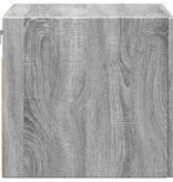 VidaXL Wandkast 45x42,5x40 cm bewerkt hout grijs sonoma eikenkleurig