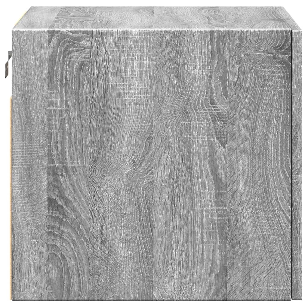 VidaXL Wandkast 45x42,5x40 cm bewerkt hout grijs sonoma eikenkleurig
