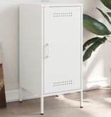 VidaXL Dressoir 36x39x79 cm staal wit