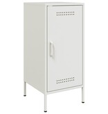 VidaXL Dressoir 36x39x79 cm staal wit