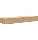 VidaXL Tv-meubelen 2 st met LED-verlichting 60x35x15,5 cm sonoma eiken