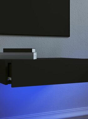 VidaXL Tv-meubel met LED-verlichting 60x35x15,5 cm zwart