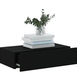 VidaXL Tv-meubel met LED-verlichting 60x35x15,5 cm zwart