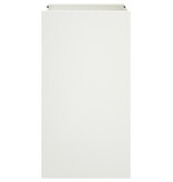 VidaXL Plantenbak 42x38x75 cm staal wit