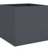 VidaXL Plantenbakken 2 st 42x40x39 cm staal antracietkleurig