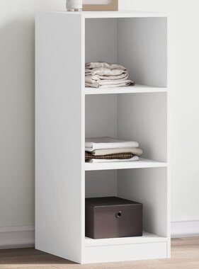 VidaXL Kledingkast 48x41x102 cm bewerkt hout wit