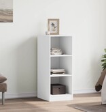 VidaXL Kledingkast 48x41x102 cm bewerkt hout wit