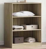 VidaXL Kledingkast 77x48x102 cm bewerkt hout sonoma eikenkleurig