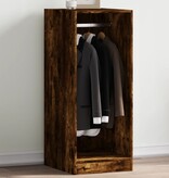 VidaXL Kledingkast 48x41x102 cm bewerkt hout gerookt eikenkleurig