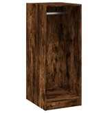 VidaXL Kledingkast 48x41x102 cm bewerkt hout gerookt eikenkleurig