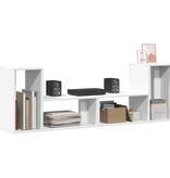 VidaXL Tv-meubelen 2 st 75x30x50 cm bewerkt hout wit