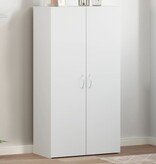 VidaXL Archiefkast 60x32x115 cm bewerkt hout wit