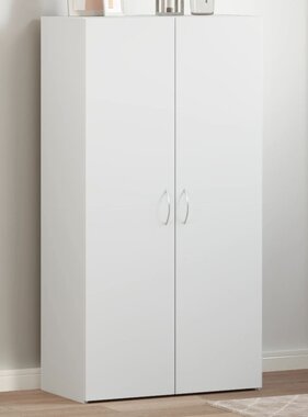 VidaXL Archiefkast 60x32x115 cm bewerkt hout wit