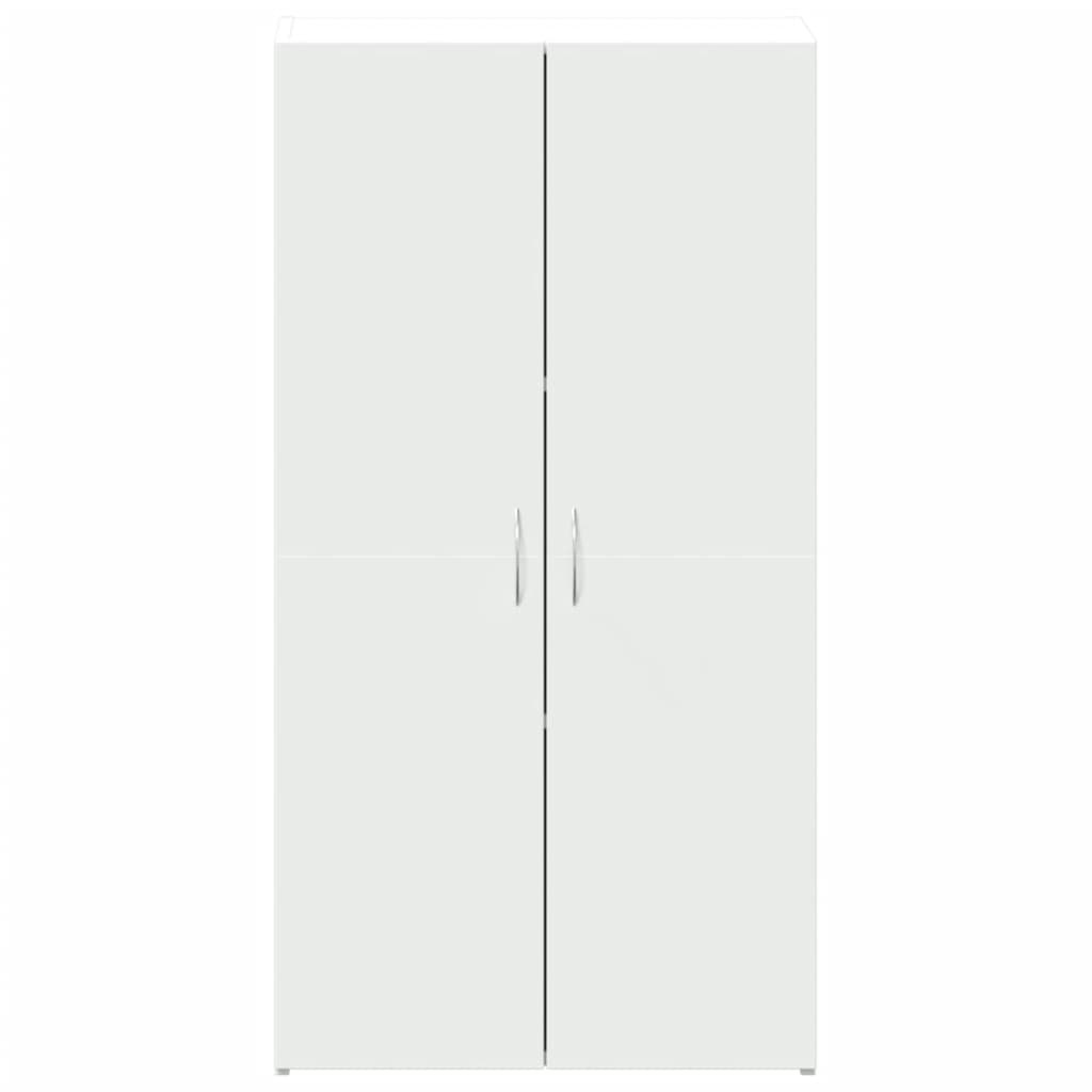 VidaXL Archiefkast 60x32x115 cm bewerkt hout wit