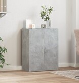 VidaXL Archiefkast 60x32x77,5 cm bewerkt hout betongrijs