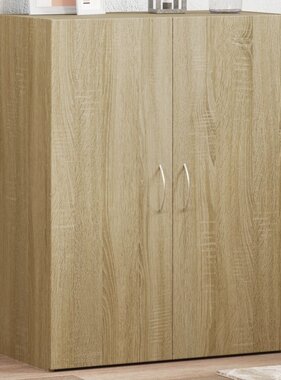 VidaXL Archiefkast 60x32x77,5 cm bewerkt hout sonoma eikenkleurig