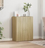 VidaXL Archiefkast 60x32x77,5 cm bewerkt hout sonoma eikenkleurig