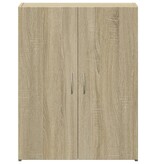 VidaXL Archiefkast 60x32x77,5 cm bewerkt hout sonoma eikenkleurig