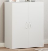 VidaXL Archiefkast 60x32x77,5 cm bewerkt hout wit