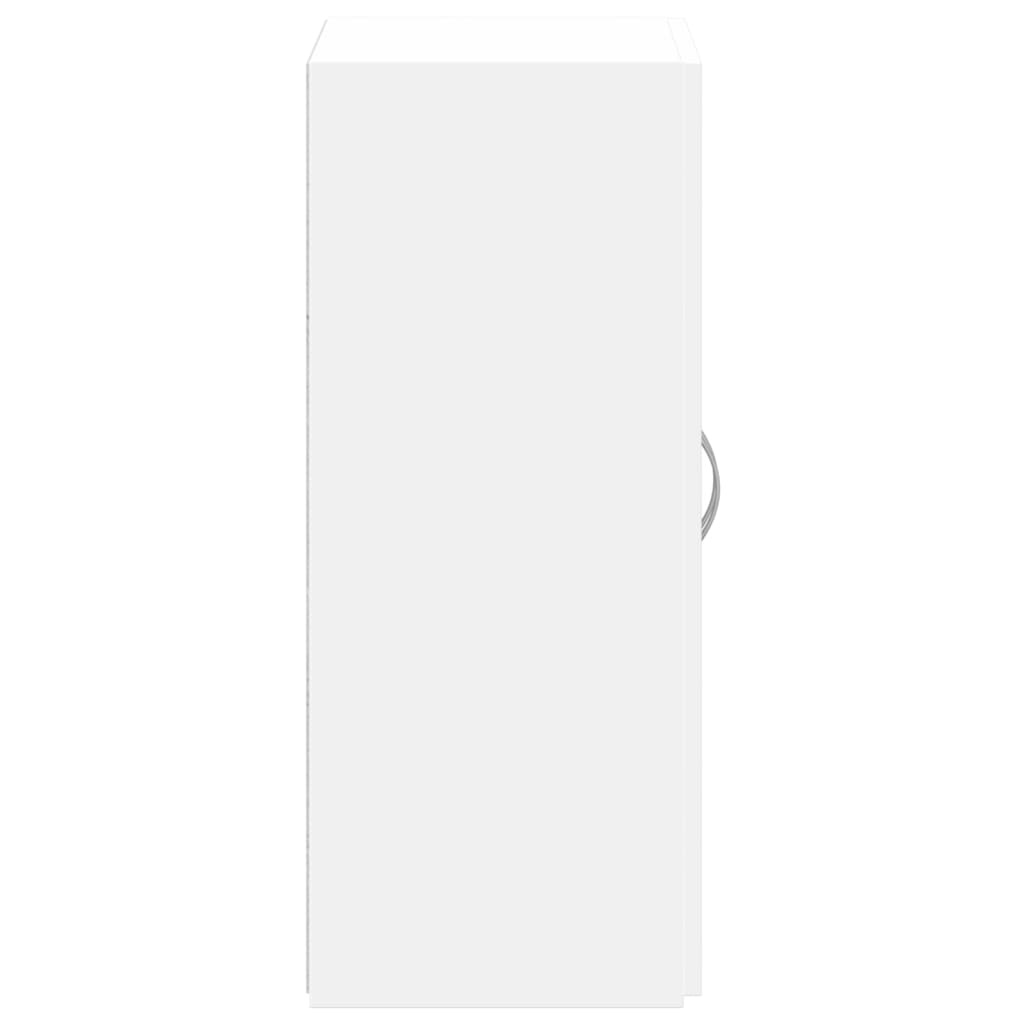 VidaXL Archiefkast 60x32x77,5 cm bewerkt hout wit