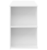 VidaXL Bureau 140x50x75 cm bewerkt hout wit