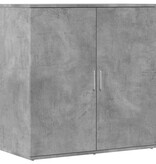 VidaXL Dressoir 79x38x80 cm bewerkt hout betongrijs