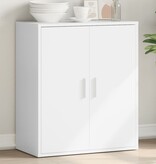 VidaXL Dressoir 79x38x80 cm bewerkt hout wit