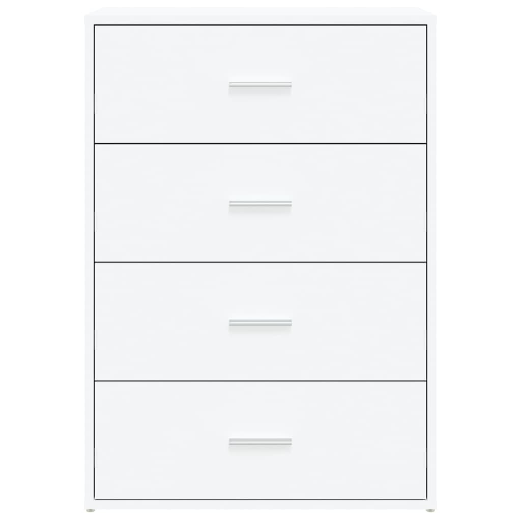 VidaXL Dressoir 60x31x84 cm bewerkt hout wit