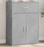 VidaXL Dressoir 60x30x84 cm bewerkt hout betongrijs