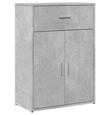 VidaXL Dressoir 60x30x84 cm bewerkt hout betongrijs