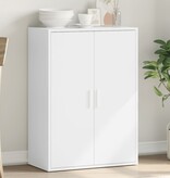 VidaXL Dressoir 60x31x84 cm bewerkt hout wit