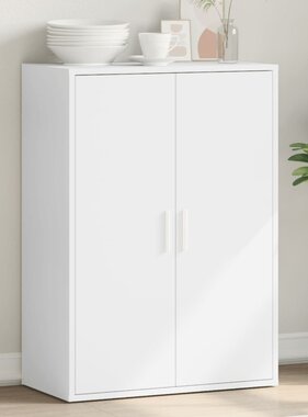 VidaXL Dressoir 60x31x84 cm bewerkt hout wit